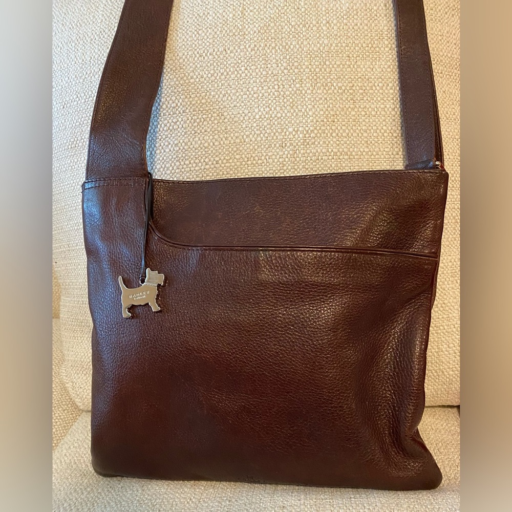 RADLEY London  Brown Leather Crossbody Bag with Dust Bag